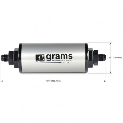 Grams Performance 20 Micron -6AN Fuel Filter