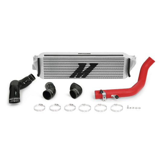 Mishimoto 2017+ Honda Civic Type R Intercooler Kit - Silver Intercooler Red Piping