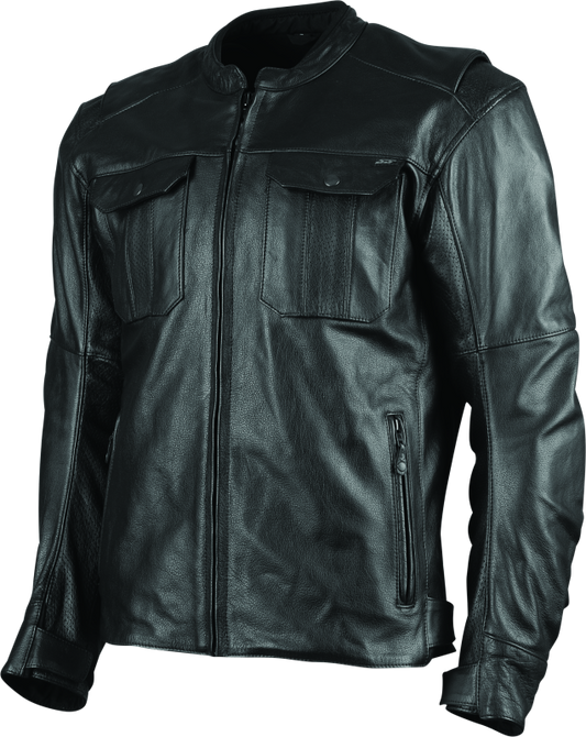 Speed and Strength Band of Brothers Leather Jacket Black - 3XL