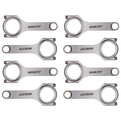 Manley Chevy Small Block LS Series 6.125in H Beam Connecting Rod Set