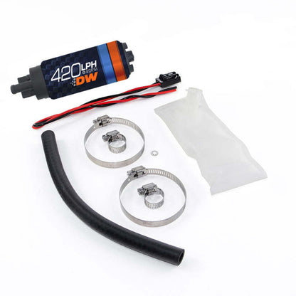 Deatschwerks DW420 Series 420lph In-Tank Fuel Pump w/ Install Kit For 90-96 300ZX Z32