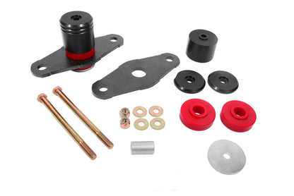 BMR 11-18 Dodge Challenger Motor Mount Polyurethane Bushing Upgrade Kit - Black Anodized