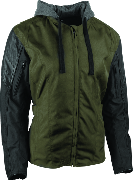 Speed and Strength Double Take Jacket Olive/Black Womens - 3XL