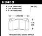 Hawk 03-06 Evo / 04-09 STi / 09-10 Genesis Coupe (Track Only) / 2010 Camaro SS DTC-30 Race Front Bra