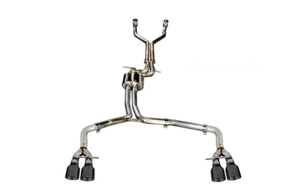 AWE Tuning Audi C7 / C7.5 S6 4.0T Track Edition Exhaust - Diamond Black Tips