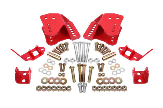 BMR 78-87 G-Body Rear Coilover Conversion Kit - Red