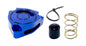 Torque Solution Blow Off BOV Sound Plate (Blue) 11+ Hyundai Veloster Turbo