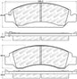 StopTech Street Select Brake Pads - Front/Rear