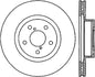 StopTech 05-10 Subaru Impreza WRX/STi Slotted & Drilled Right Front Rotor