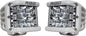 Rigid Industries D-SS - Spot - Set of 2 - White Housing