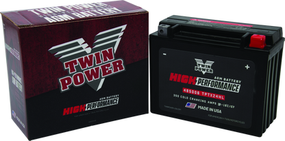 Twin Power YTX-24HL High Performance Battery Replaces H-D 66010-82A Made in USA 350 CCA