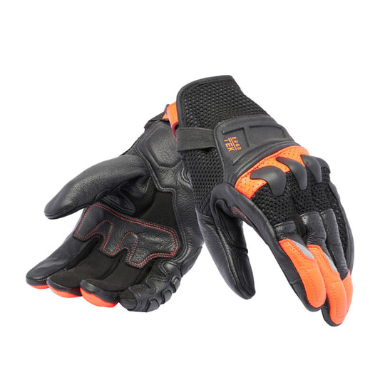 Dainese X-Ride 2 Ergo-Tek Gloves Black/Red-Fluorescent - XL