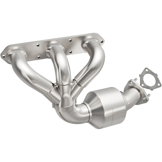 MagnaFlow Conv 06-08 Porsche Cayman DF SS OEM Grade Passenger Side Catalytic Converter w/Header