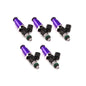 Injector Dynamics ID1050X Injectors 14 mm (Purple) Adaptors (Set of 5)