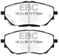 EBC 2017+ Toyota C-HR 2.0L Yellowstuff Front Brake Pads