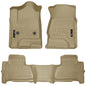 Husky Liners 2015 Chevy/GMC Tahoe/Yukon WeatherBeater Combo Tan Floor Liners