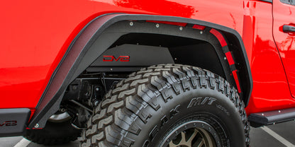 DV8 Offroad 201+ Jeep Gladiator Rear Inner Fenders - Black