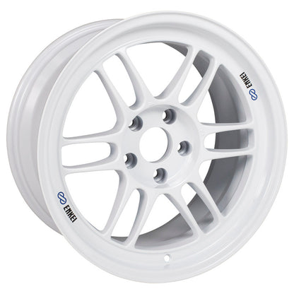 Enkei RPF1 17x9 5x114.3 22mm Offset 73mm Bore Vanquish White Wheel