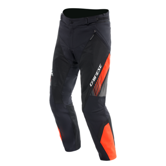 Dainese Drake 2 Air Absoluteshell Pants Black/Red Fluorescent Size - 48