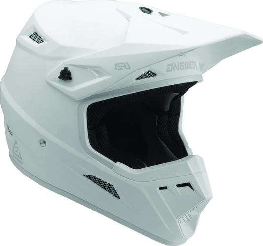 Answer AR1 Solid Helmet White Youth - Small