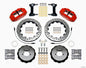 Wilwood Narrow Superlite 6R Front Hat Kit 12.88in Drill Red 2012-Up Toyota / Scion FRS w/ Lines