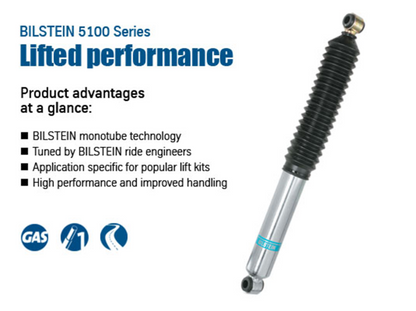 Bilstein 5100 Series 2014 Ford F-150 Front 46mm Monotube Shock Absorber