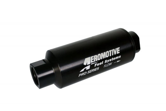 Aeromotive Pro-Series In-Line Fuel Filter - ORB-12 - 10 Micron Microglass Element