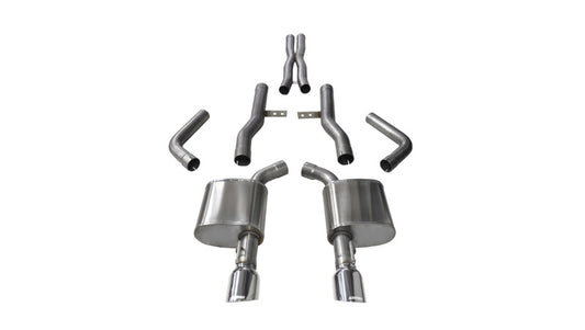 Corsa 2015-2023 Dodge Charger SRT/Scat Pack/R/T 6.4L Polished Xtreme Cat-Back Exhaust