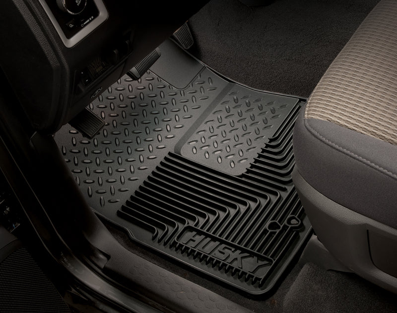 Husky Liners 88-98 Chevy/GMC C/K Series Truck/73-93 Dodge Ram Heavy Duty Black Front Floor Mats