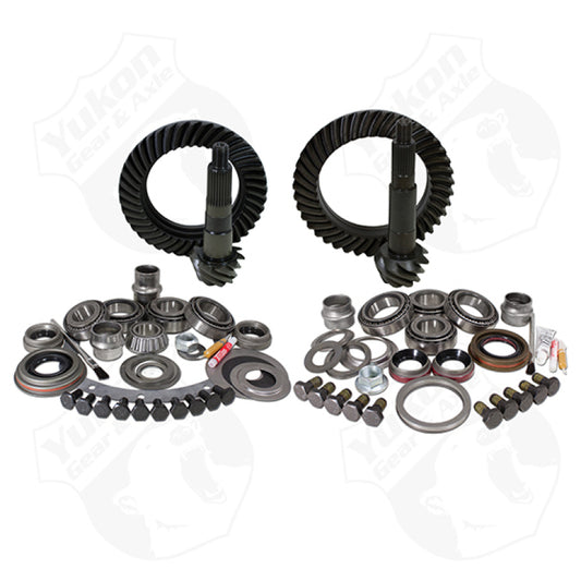 Yukon Gear & Install Kit Package For Jeep JK Non-Rubicon in a 4.88 Ratio