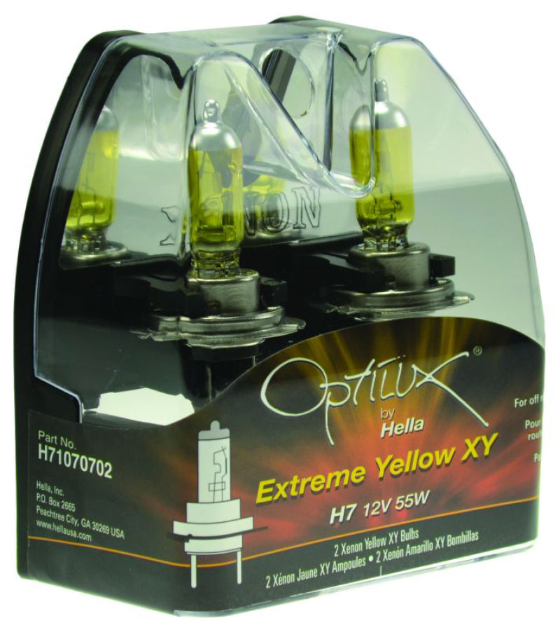 Hella Optilux H7 12V/55W XY Xenon Yellow Bulb