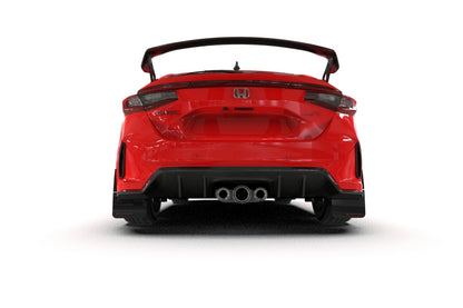 Rally Armor 23-25 Honda Civic Type R Black Mud Flap Grey Logo