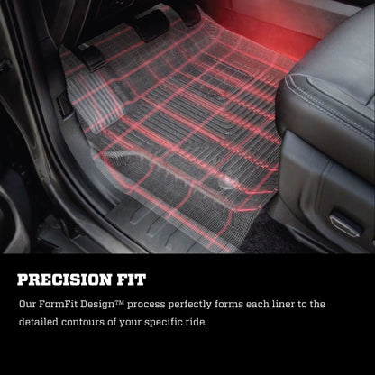 Husky Liners 11-12 Ford Fiesta WeatherBeater Combo Black Floor Liners