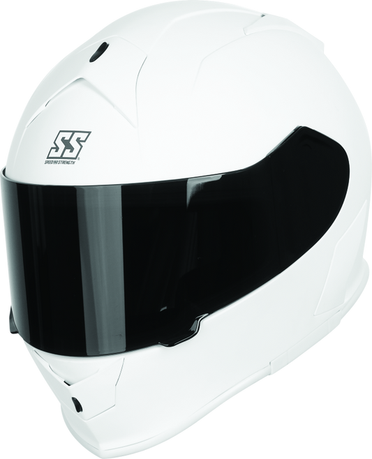 Speed Helmet and Strength SS900 Solid Speed Helmet Matte White - Medium