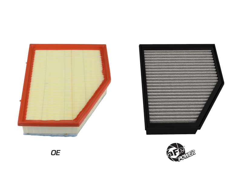 aFe Magnum FLOW Pro Dry S Air Filter 19-21 BMW X7 L6-3.0L