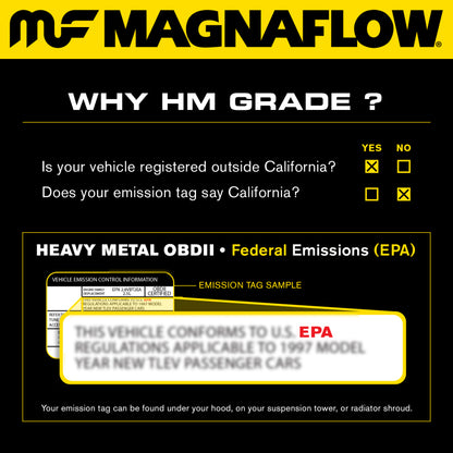 MagnaFlow Conv DF Camaro 98-02 5.7L D/S