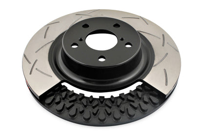 DBA 05-12 Corvette C6 w/Z06 pkg Front Slotted 5000 Series 2 Piece Rotor Assembled w/ Black Hat