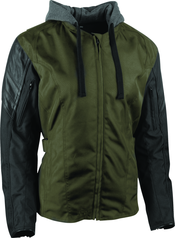 Speed and Strength Double Take Jacket Olive/Black Womens - Medium