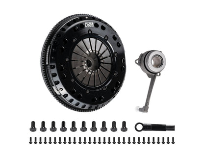 DKM Clutch 2.0 VW/Audi A3 TSI 8 Bolt Motor MS Twin Disc Clutch w/Steel Flywheel (660 ft/lbs Torque)