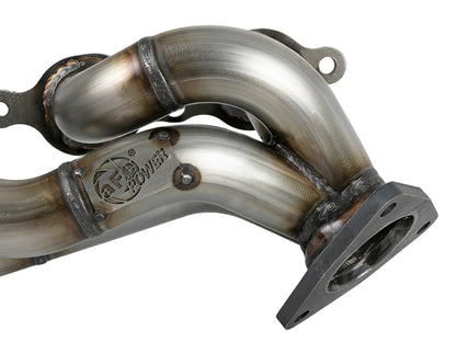 aFe Twisted Steel 1-3/4in 304SS Shorty Headers 2019 GM Silverado / Sierra 1500 V8-5.3L/6.2L