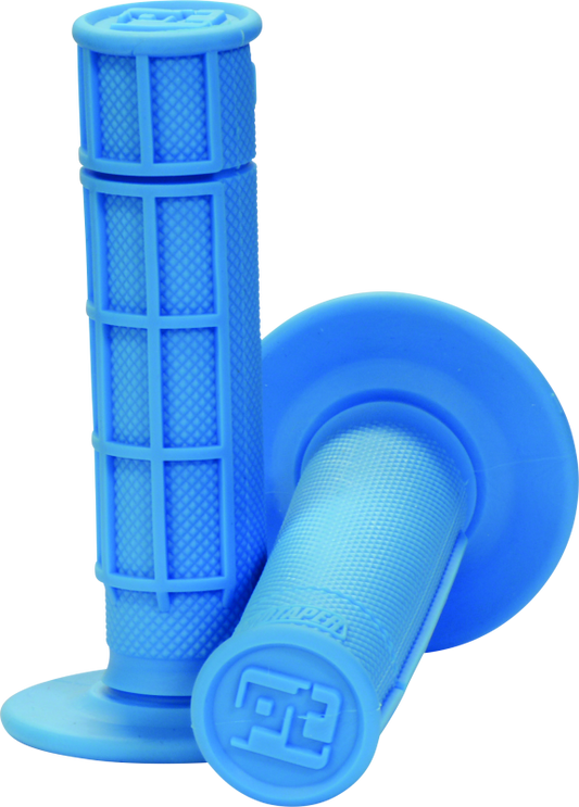 ProTaper 1/2 Waffle Grips - Neon Blue