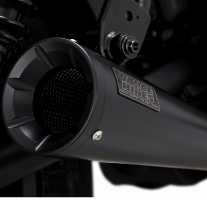 Vance & Hines HONDA Hondada 17-20 Rebel S/O Black Slip-On Exhaust