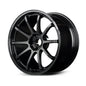 Gram Lights 57NR 18x9.5 +32 5-114.3 Glass Black Wheel