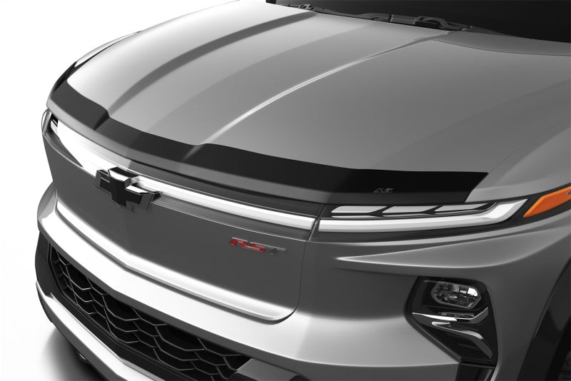 AVS 2024 Chevrolet Silverado EV Aeroskin Low Profile Acrylic Hood Shield - Smoke