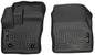 Husky Liners 2014-2015 Ford Transit Connect WeatherBeater Front Black Floor Liners