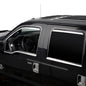 Putco 17-20 Ford SuperDuty - Crew Cab (Set of 4) Element Chrome Window Visors