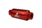 Aeromotive In-Line Filter - AN-10 size - 40 Micron SS Element - Red Anodize Finish