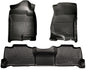 Husky Liners 07-13 GM Escalade/Suburban/Yukon WeatherBeater Black Front & 2nd Seat Floor Liners