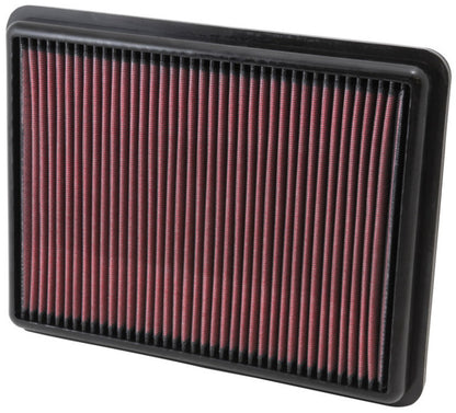 K&N Replacement Air Filter 11.75in O/S Length x 9in O/S Width x 1.188in H for 13 Hyundai Santa Fe