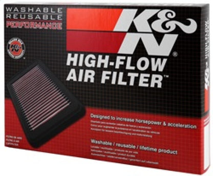 K&N Replacement Air Filter 05-09 Ferrari F360 11.125in O/S Length x 7.625 O/S Width x 1.313in H